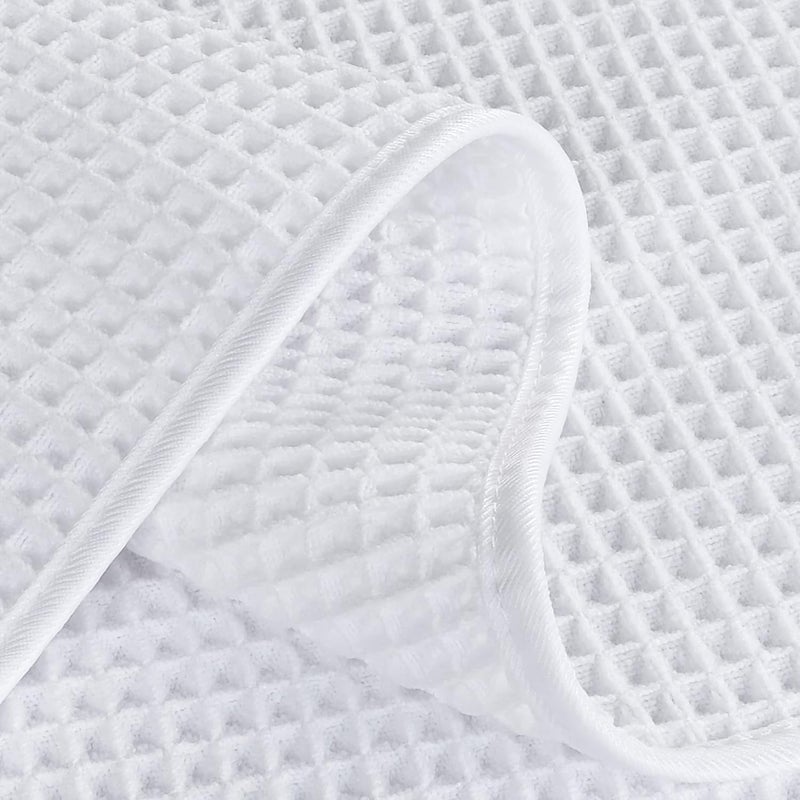 Polyte 430 GSM Microfiber Lint Free Hand Towel, 16 x 30 in, 4 Pack (Waffle Weave) - Image 4